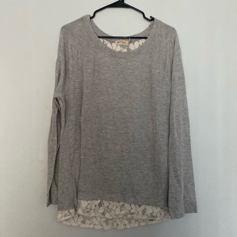Grey Long Sleeved Shirt
